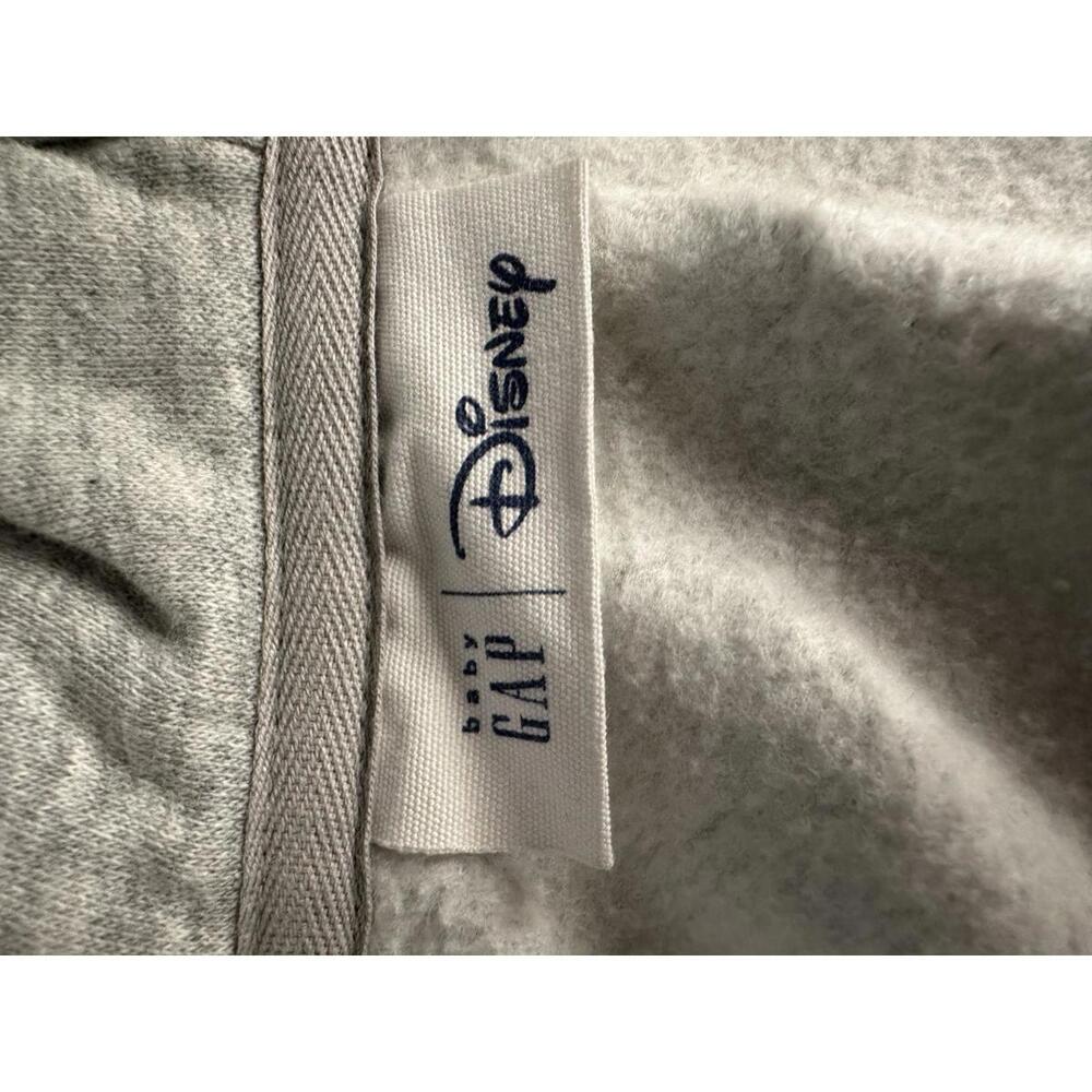 baby GAP x Disney Minnie Mouse grey zip full zip sweatshirt/hoodie Size 5 Years - Picture 3 of 7